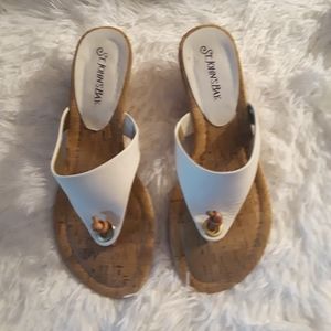 ST. JOHN'S BAY - white sandals